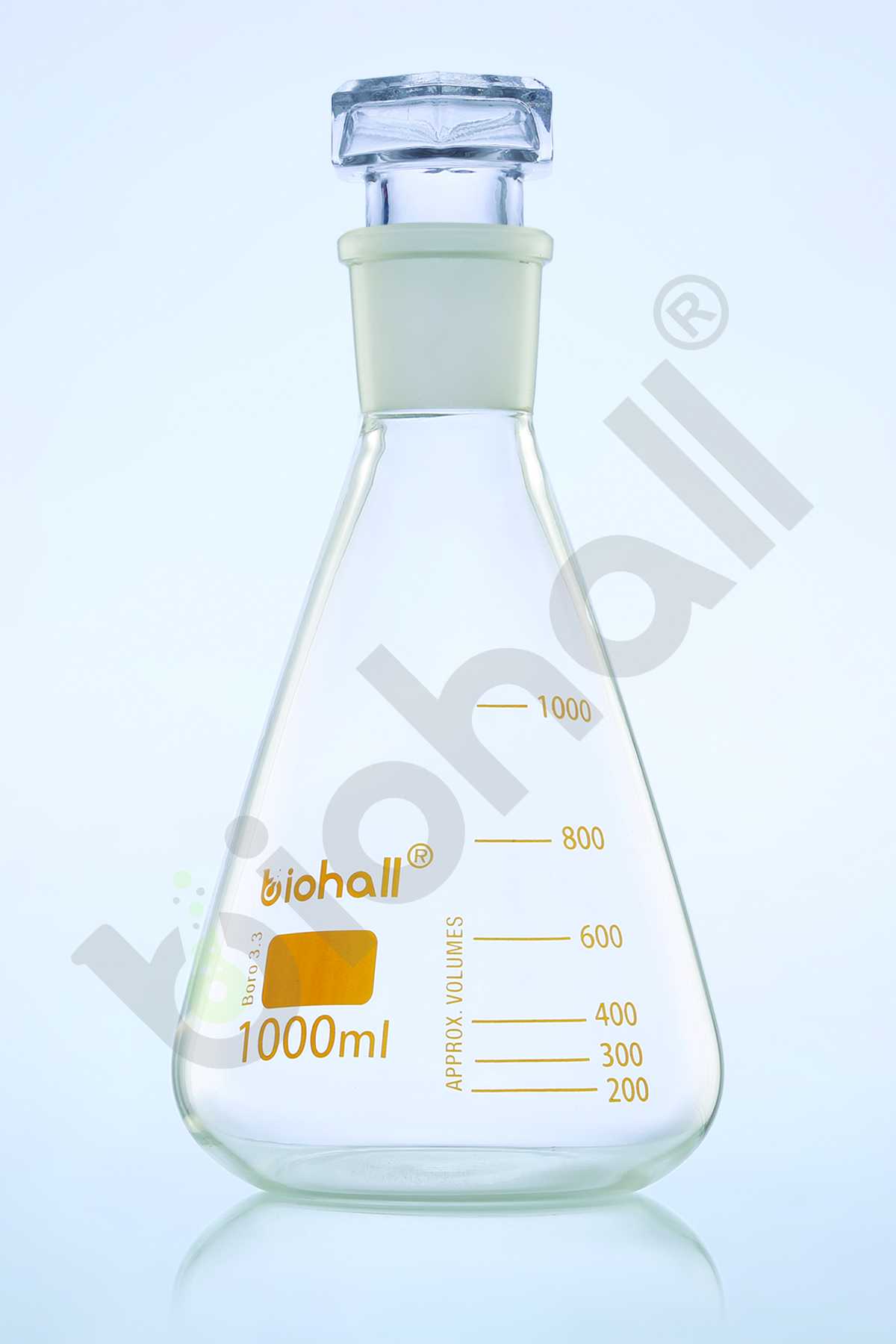 Conical (Erenmeyer) Flask With Glass Stopper